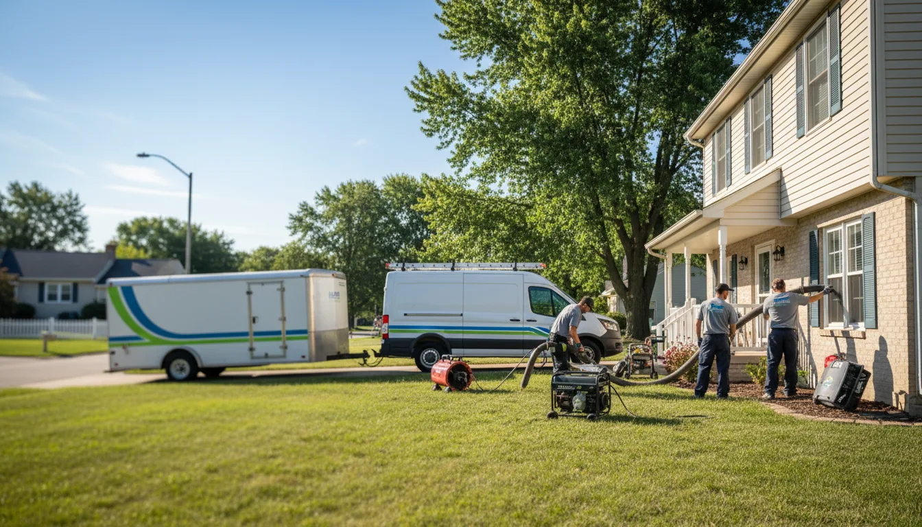 Flooded Basement Restoration And Cleanup With Repair in Fort Howard, MD near me